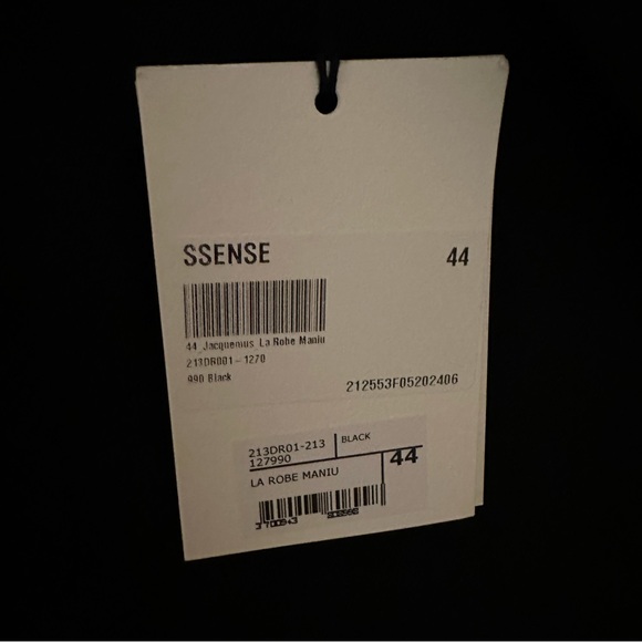 NWT Jacquemus Black La Montagne Dress - Picture 4 of 5